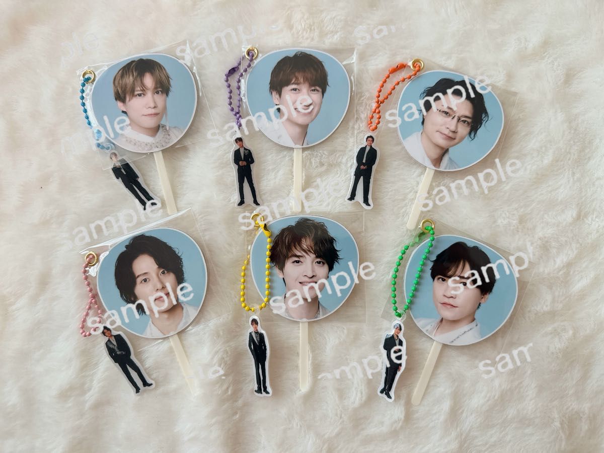 Kis-My-Ft2 うちわ 34本セット Kis-My-Ft2 うちわ 34本セット