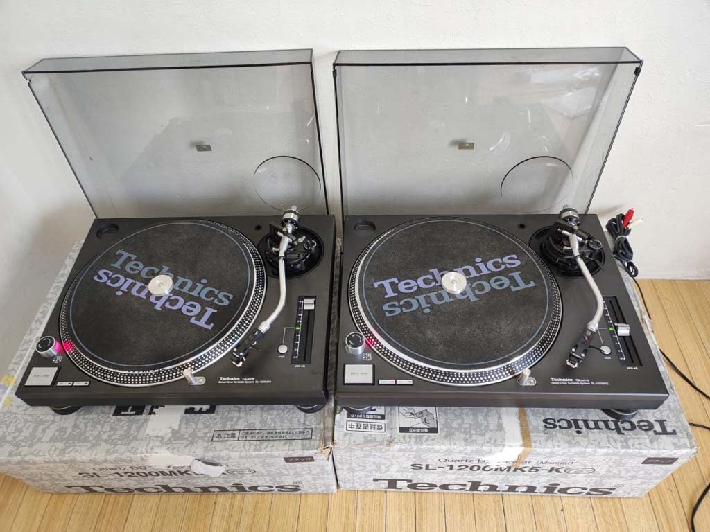 Technics テクニクス ターンテーブル SL-1200MK5 2台セット