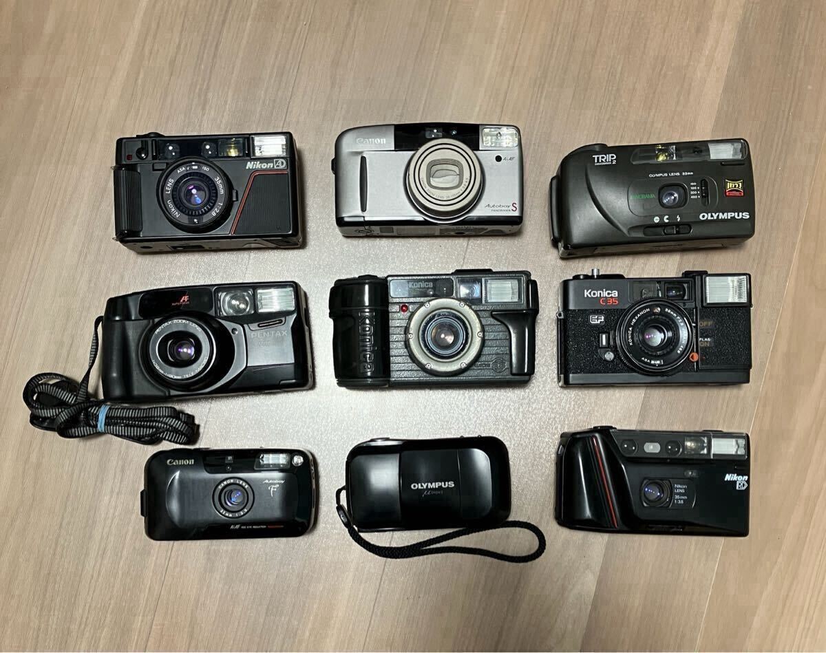 カメラ2台まとめるジャンクKONICA AIII canon