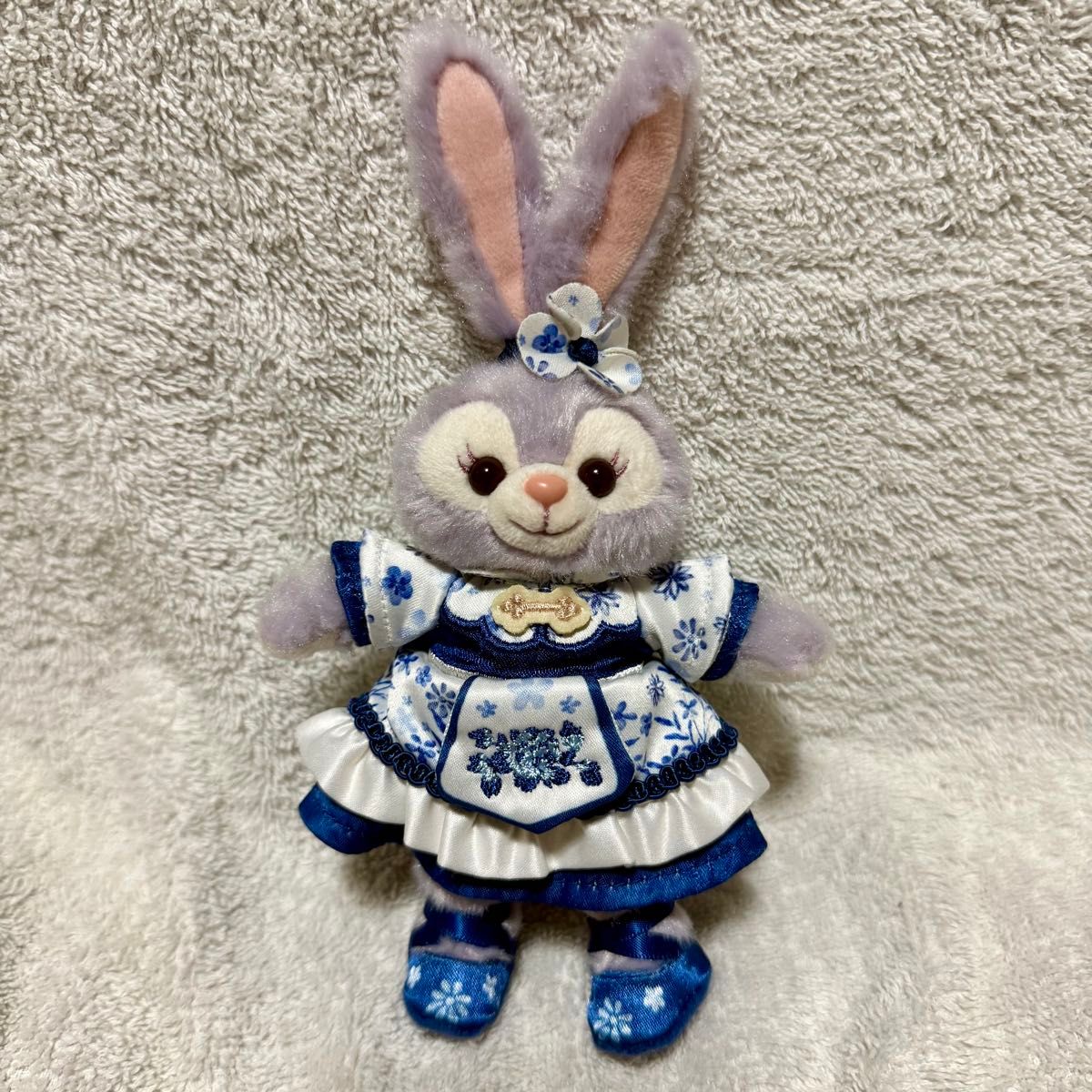 香港限定 ダッフィー イースター ぬいぐるみキーホルダー ステラルー