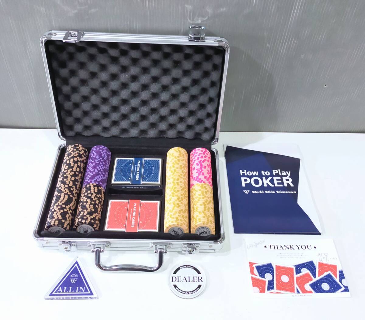 アウトレット 世界のヨコサワ ポーカーセット 世界のヨコサワ ポーカー