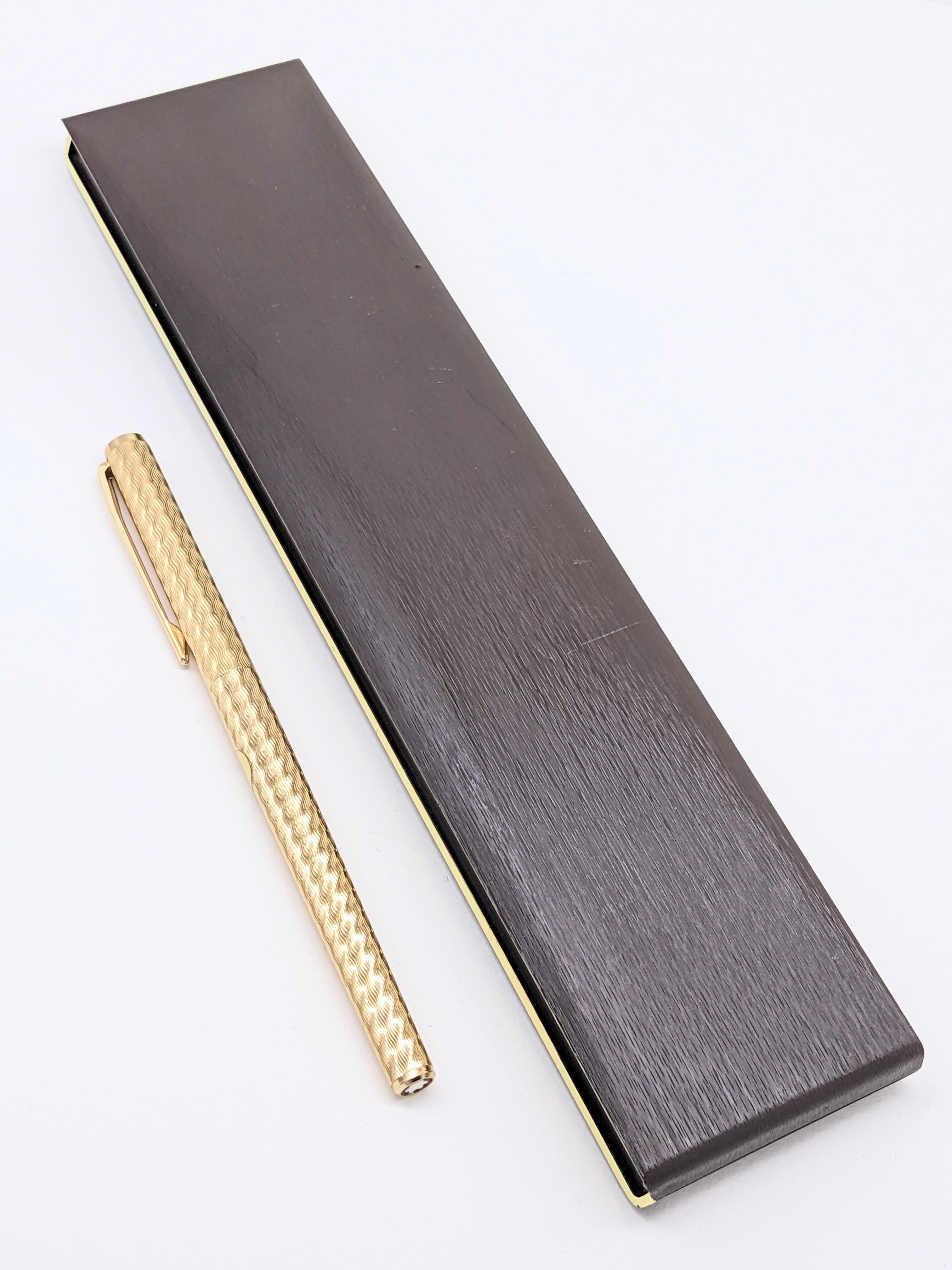 70s モンブラン ノブレス MONTBLANC noblesse （細字） 14K 03078