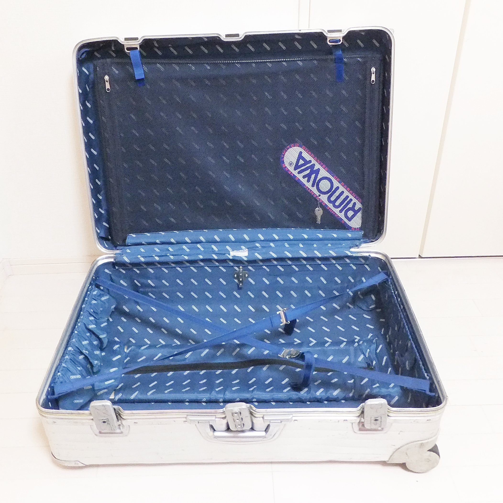 RIMOWA 青リモワ ビジネストロリー2輪 23L ドイツ製 ☆美品☆激レア