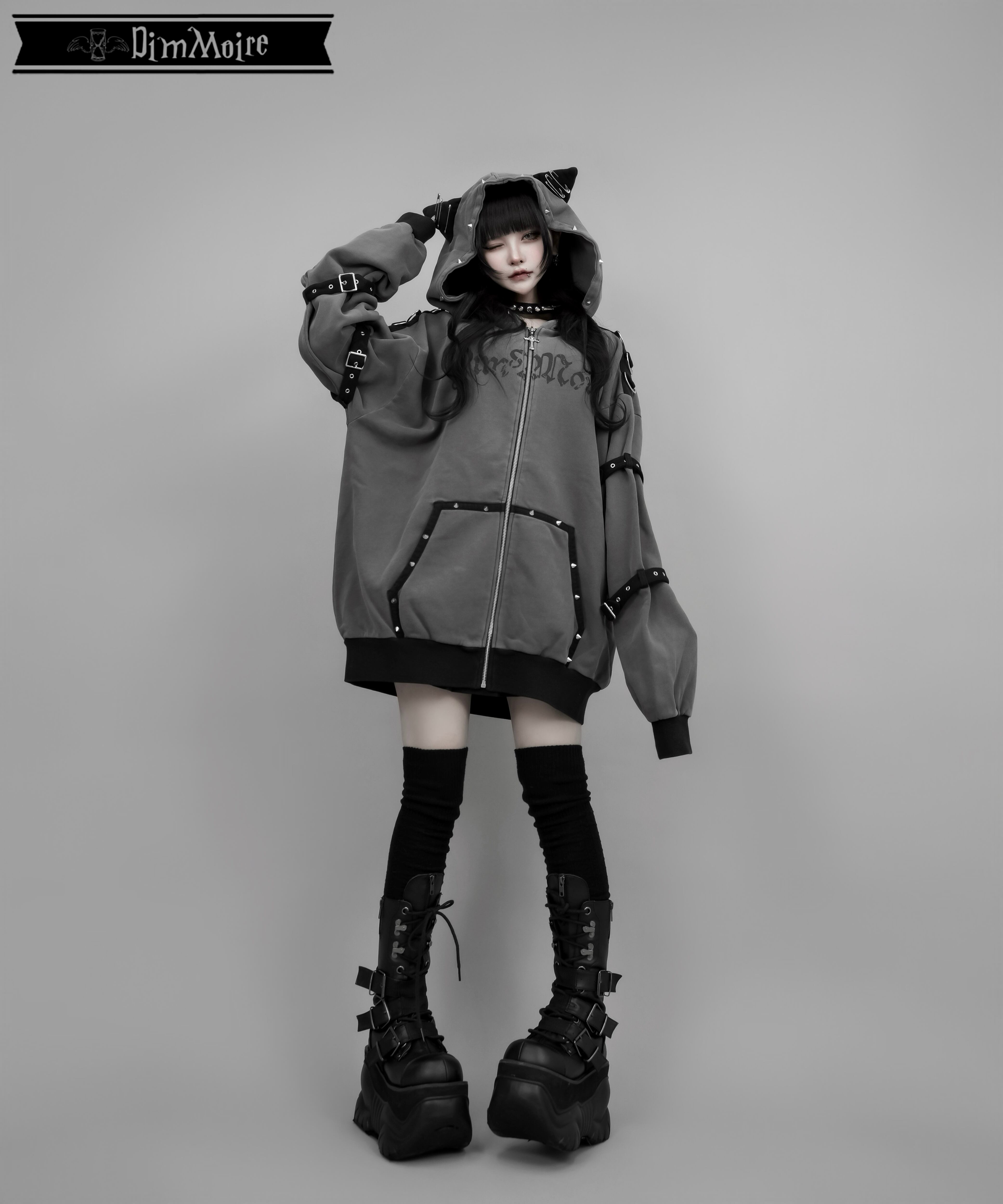 DimMoire ディムモアール Evil Catフード 猫耳 ACRO TOKYO][DimMoire