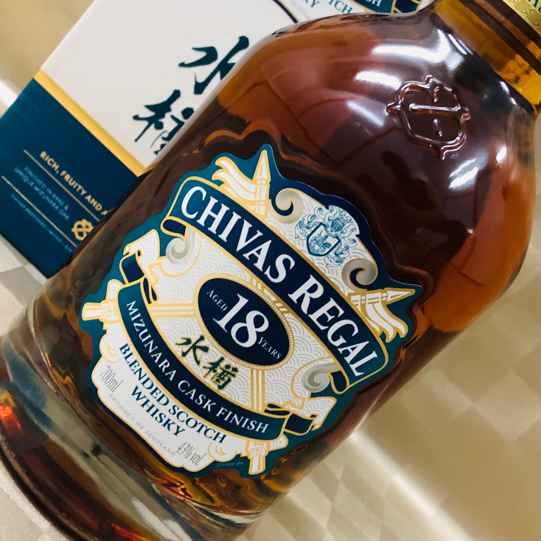 ボトル☆日本だけの特別な CHIVAS】 CHIVAS REGAL シーバスリーガル18