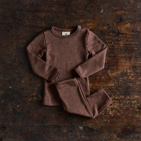 Pima Cotton Scout Top - Acorn Chrysanthemum – MamaOwl