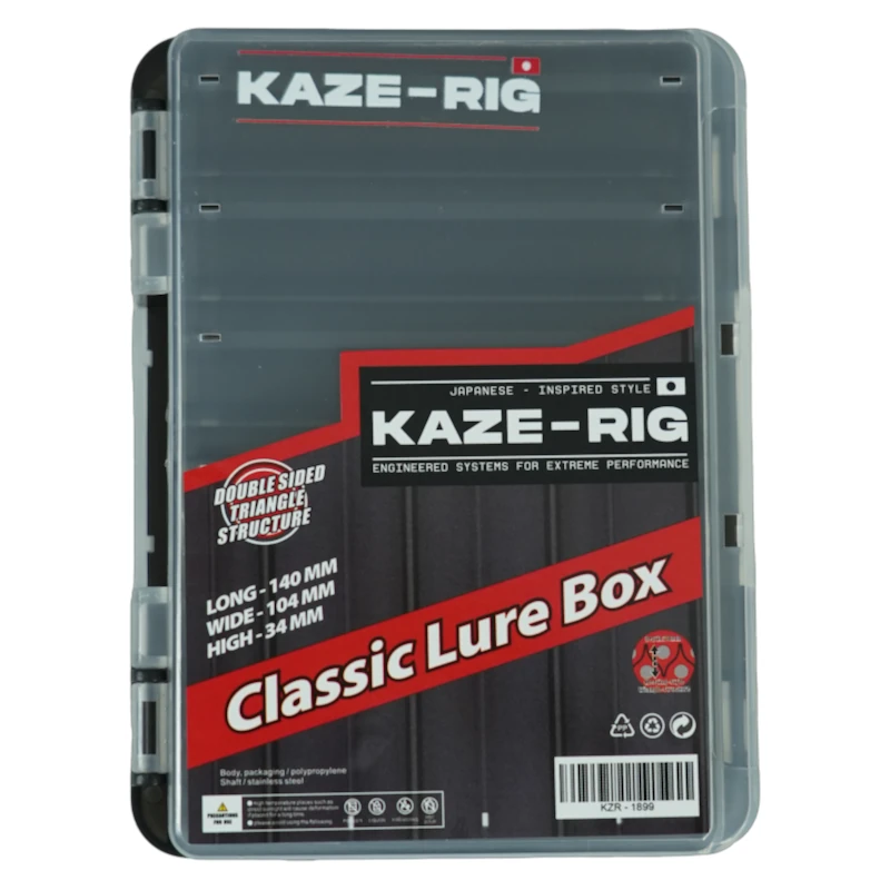 Caja Multiuso Kaze-Rig Classic Lure Box Black