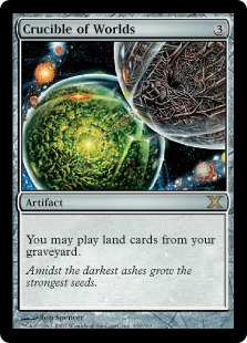 Foil】《世界のるつぼ/Crucible of Worlds》[10ED] 茶R | 日本最大級